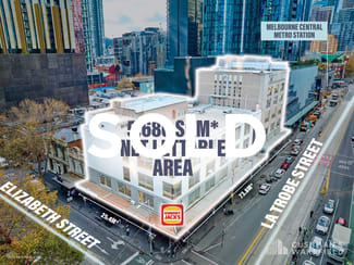 Shop & Retail commercial property sold at 368 Elizabeth Street & 260-274 La Trobe Street Melbourne VIC 3000