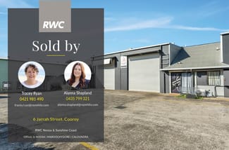 Factory, Warehouse & Industrial commercial property sold at 6 Jarrah Street Cooroy QLD 4563 Factory, Warehouse & Industrial commercial property sold at 6 Jarrah Street Cooroy QLD 4563