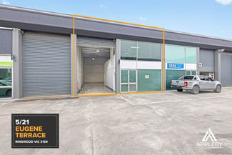 Factory, Warehouse & Industrial commercial property sold at 5/21 Eugene Terrace Ringwood VIC 3134 Factory, Warehouse & Industrial commercial property sold at 5/21 Eugene Terrace Ringwood VIC 3134