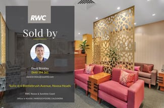 Offices commercial property sold at Suite 4/6 Bottlebrush Avenue Noosa Heads QLD 4567 Offices commercial property sold at Suite 4/6 Bottlebrush Avenue Noosa Heads QLD 4567
