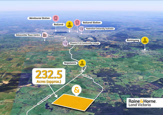 Rural / Farming commercial property for sale at CA A21A Nine Mile Road Napoleons VIC 3352 Rural / Farming commercial property for sale at CA A21A Nine Mile Road Napoleons VIC 3352