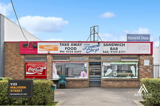 Shop & Retail commercial property sold at 1/23 Malvern Street Bayswater VIC 3153