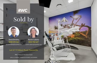 Medical / Consulting commercial property sold at Lot 4/7-9 Gibson Road Noosaville QLD 4566 Medical / Consulting commercial property sold at Lot 4/7-9 Gibson Road Noosaville QLD 4566