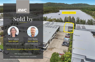 Factory, Warehouse & Industrial commercial property sold at Unit 6/50 Lysaght Street Coolum Beach QLD 4573 Factory, Warehouse & Industrial commercial property sold at Unit 6/50 Lysaght Street Coolum Beach QLD 4573