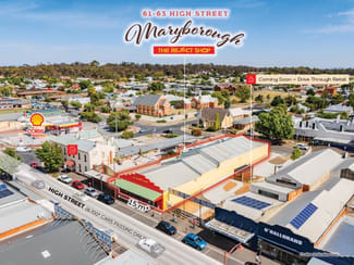 Shop & Retail commercial property sold at 61-63 High Street Maryborough VIC 3465 Shop & Retail commercial property sold at 61-63 High Street Maryborough VIC 3465