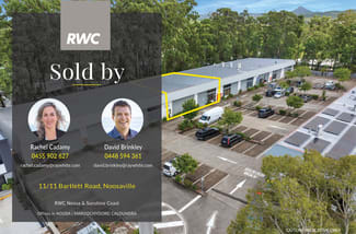Showrooms / Bulky Goods commercial property sold at 16/11 Bartlett Road Noosaville QLD 4566 Showrooms / Bulky Goods commercial property sold at 16/11 Bartlett Road Noosaville QLD 4566