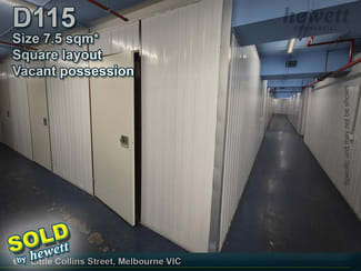 Other commercial property sold at D115/601 Little Collins Street Melbourne VIC 3000 Other commercial property sold at D115/601 Little Collins Street Melbourne VIC 3000