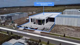 Factory, Warehouse & Industrial commercial property sold at 19-21 Distribution Drive Mickleham VIC 3064