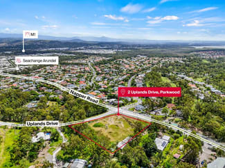 Development / Land commercial property sold at 2 Uplands Drive Parkwood QLD 4214