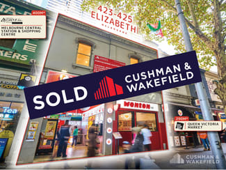 Shop & Retail commercial property sold at 423-425 Elizabeth Street Melbourne VIC 3000 Shop & Retail commercial property sold at 423-425 Elizabeth Street Melbourne VIC 3000