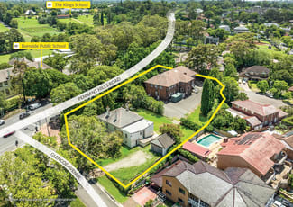 Development / Land commercial property sold at 6 Lincluden Place & 104 Pennant Hills Road Oatlands NSW 2117
