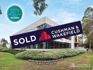 Offices commercial property sold at 271 Wellington Road Mulgrave VIC 3170