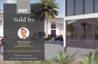 Factory, Warehouse & Industrial commercial property sold at Unit 2/88-92 Quanda Road Coolum Beach QLD 4573 Factory, Warehouse & Industrial commercial property sold at Unit 2/88-92 Quanda Road Coolum Beach QLD 4573
