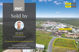 Development / Land commercial property sold at Lot 55 Commercial Drive Maryborough West QLD 4650 Development / Land commercial property sold at Lot 55 Commercial Drive Maryborough West QLD 4650