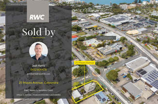 Development / Land commercial property sold at 25 Mayes Avenue Caloundra QLD 4551