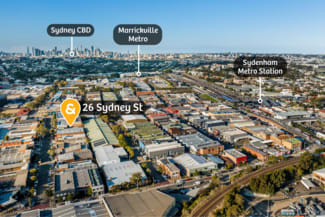 Factory, Warehouse & Industrial commercial property sold at 26 Sydney Street Marrickville NSW 2204