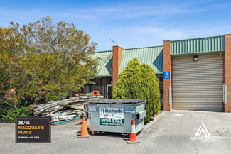 Factory, Warehouse & Industrial commercial property sold at 36/16 MACQUARIE PLACE Boronia VIC 3155 Factory, Warehouse & Industrial commercial property sold at 36/16 MACQUARIE PLACE Boronia VIC 3155