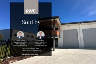 Factory, Warehouse & Industrial commercial property sold at 12/115-119 Quanda Road Coolum Beach QLD 4573 Factory, Warehouse & Industrial commercial property sold at 12/115-119 Quanda Road Coolum Beach QLD 4573