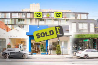 Shop & Retail commercial property sold at 125 - 127 Toorak Road South Yarra VIC 3141 Shop & Retail commercial property sold at 125 - 127 Toorak Road South Yarra VIC 3141