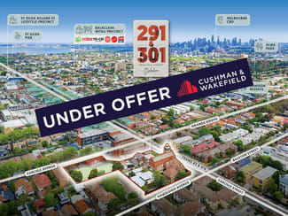 Development / Land commercial property for sale at 291-301 Carlisle Street Balaclava VIC 3183