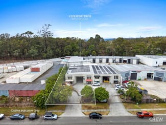 Factory, Warehouse & Industrial commercial property sold at 1/12 Export Drive Molendinar QLD 4214