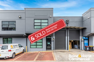 Factory, Warehouse & Industrial commercial property sold at E4/13-15 Forrester Street Kingsgrove NSW 2208
