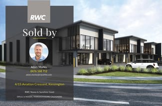 Factory, Warehouse & Industrial commercial property sold at 4/15 Aviation Crescent Kensington QLD 4670 Factory, Warehouse & Industrial commercial property sold at 4/15 Aviation Crescent Kensington QLD 4670