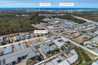 Factory, Warehouse & Industrial commercial property sold at 8 Newing Way Caloundra QLD 4551