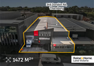 Factory, Warehouse & Industrial commercial property for sale at 349 Darebin Road Thornbury VIC 3071