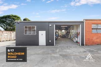 Factory, Warehouse & Industrial commercial property sold at 8/17 Waldheim Road Bayswater VIC 3153 Factory, Warehouse & Industrial commercial property sold at 8/17 Waldheim Road Bayswater VIC 3153