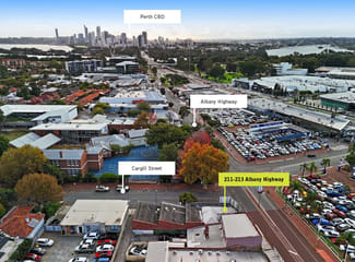 Shop & Retail commercial property sold at 211-213 Albany Highway Victoria Park WA 6100