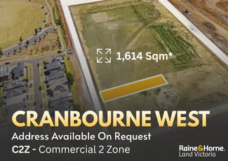 Development / Land commercial property for sale at Cranbourne West VIC 3977 Development / Land commercial property for sale at Cranbourne West VIC 3977
