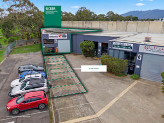 Factory, Warehouse & Industrial commercial property for lease at 6/381 Bayswater Road Bayswater VIC 3153