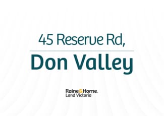 Rural / Farming commercial property for sale at 45 Reserve road Don Valley VIC 3139 Rural / Farming commercial property for sale at 45 Reserve road Don Valley VIC 3139