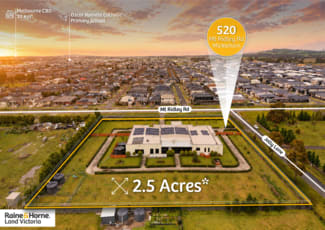 Development / Land commercial property for sale at 520 Mt Ridley Road Mickleham VIC 3064