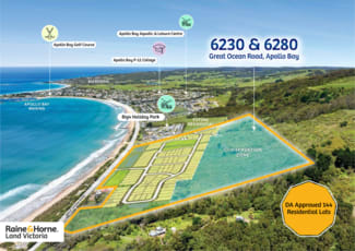 Development / Land commercial property for sale at 6230 & 6280 Great Ocean Road Apollo Bay VIC 3233 Development / Land commercial property for sale at 6230 & 6280 Great Ocean Road Apollo Bay VIC 3233