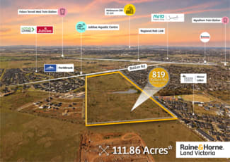 Development / Land commercial property for sale at 819 Ballan Road Manor Lakes VIC 3024