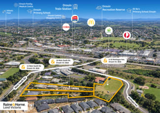 Development / Land commercial property for sale at 10 and 12 Main South Road Drouin VIC 3818
