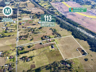 Development / Land commercial property for sale at 113 Homestead Road Orchard Hills NSW 2748 Development / Land commercial property for sale at 113 Homestead Road Orchard Hills NSW 2748