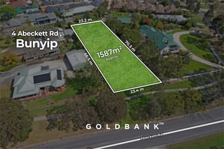 Development / Land commercial property for sale at 4 Abeckett Road Bunyip VIC 3815 Development / Land commercial property for sale at 4 Abeckett Road Bunyip VIC 3815