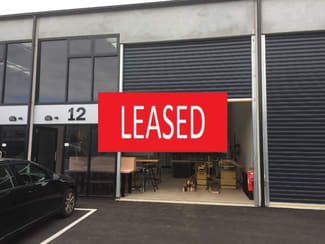 Factory, Warehouse & Industrial commercial property leased at 12/2-6 Independence Street Moorabbin VIC 3189