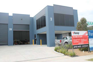 Factory, Warehouse & Industrial commercial property leased at Unit 2/19 Technology Circuit Hallam VIC 3803