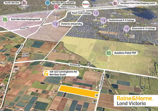 Rural / Farming commercial property for sale at 118-122 Cunninghams Werribee South VIC 3030