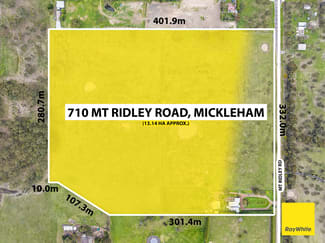 Rural / Farming commercial property sold at 710 Mt Ridley Road Mickleham VIC 3064 Rural / Farming commercial property sold at 710 Mt Ridley Road Mickleham VIC 3064