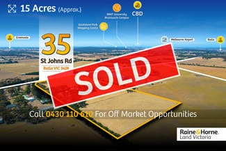 Rural / Farming commercial property sold at 35 St Johns Road Bulla VIC 3428 Rural / Farming commercial property sold at 35 St Johns Road Bulla VIC 3428