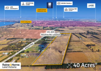 Rural / Farming commercial property sold at 191-209 Bawtree Road Leopold VIC 3224