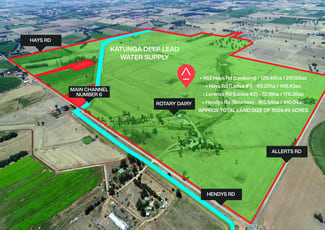 Rural / Farming commercial property for sale at 462 Hays Road Katunga VIC 3640