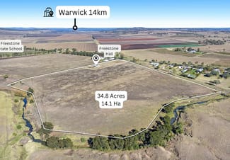 Rural / Farming commercial property for sale at 1260 Freestone Road Freestone QLD 4370