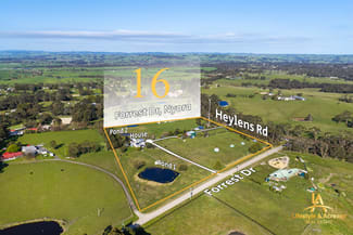 Rural / Farming commercial property for sale at 16 FORREST DRIVE Nyora VIC 3987