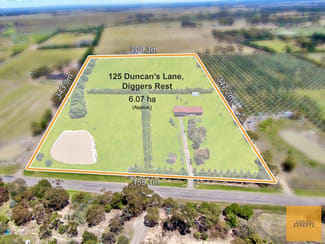 Rural / Farming commercial property sold at 125 Duncans Lane Diggers Rest VIC 3427